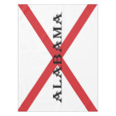Alabama en Vlag tctnt Tafelkleed (Voorkant)