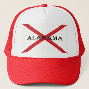 Alabama en Vlag. Trucker Pet