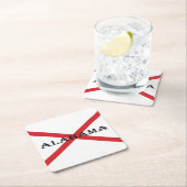 Alabama en Vlaggenkust Kartonnen Onderzetters (Insitu)