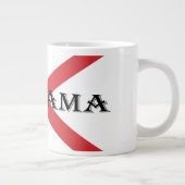 Alabama en Vlaggenmug Grote Koffiekop (Rechts)