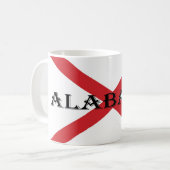 Alabama en Vlaggenmug Koffiemok (Voorkant links)