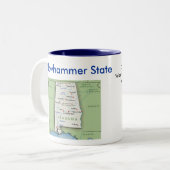 Alabama Facts Tweekleurige Koffiemok (Voorkant links)