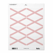 Alabama Faint Flag Verzendlabel (Full Sheet)