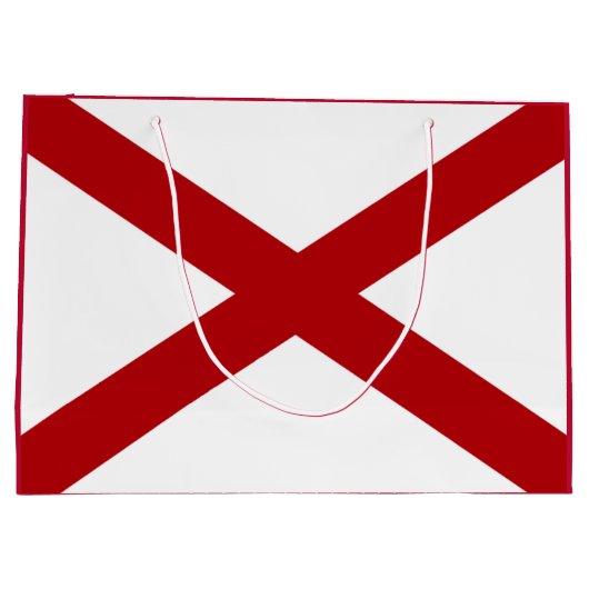 Alabama Flag Groot Cadeauzakje (Achterkant)