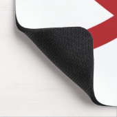 Alabama Flag Mousepad Muismat (Hoek)