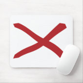 Alabama Flag Mousepad Muismat (Met muis)