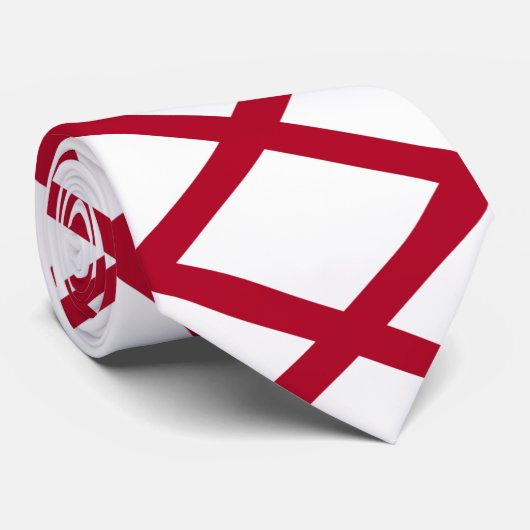 Alabama Flag Stropdas (Opgerold)