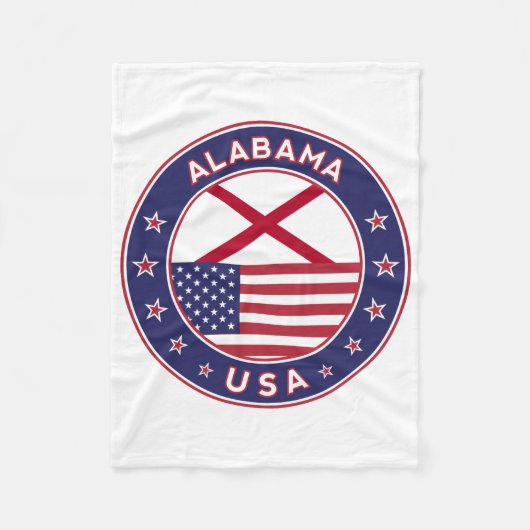 Alabama Fleece Deken (Voorkant)