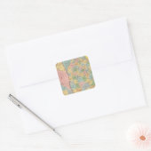 Alabama, Georgia Vierkante Sticker (Envelop)