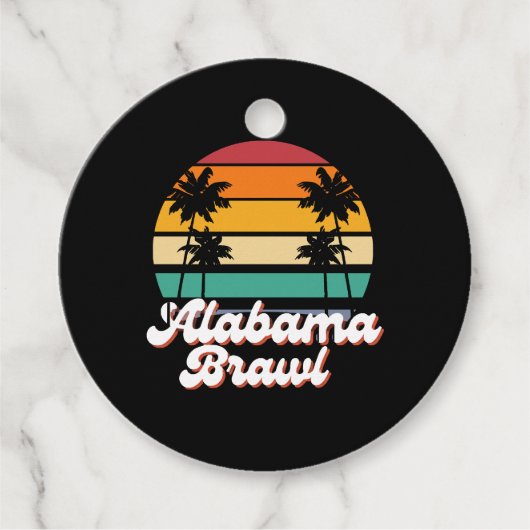 Alabama Gevecht Bedankjes Labels (Voorkant)