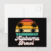 Alabama Gevecht  Feestdagenkaart (Voorkant / Achterkant)