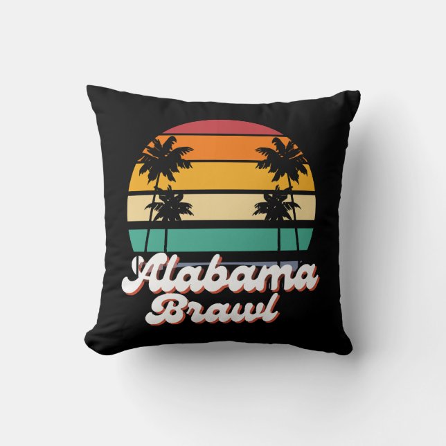 Alabama Gevecht  Kussen (Voorkant)