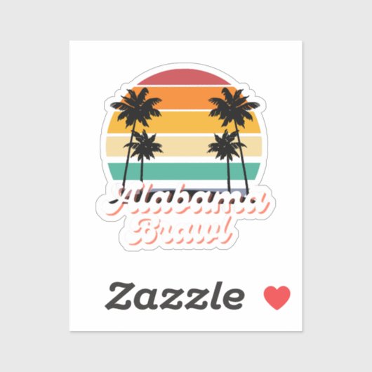 Alabama Gevecht Sticker (Vel)