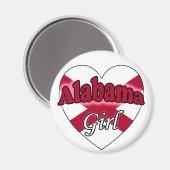 Alabama Girl Magneet (Voorkant / Achterkant)