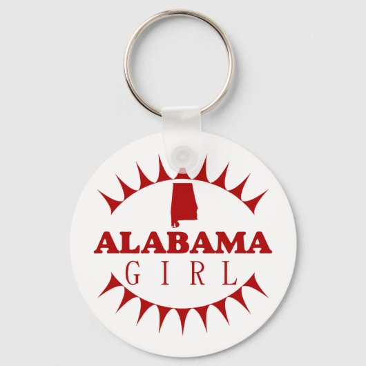 Alabama Girl Sleutelhanger (Voorkant)