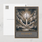 Alabama | Gotische kunst Briefkaart (Voorkant / Achterkant)