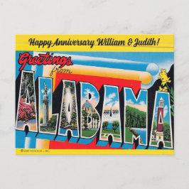 Alabama Greeting All Occasion Postcard Briefkaart