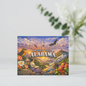 Alabama Greetings Postcard  Briefkaart (Staand voorkant)