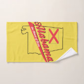 Alabama Hart van Dixie Bad Handdoek (Handdoek)
