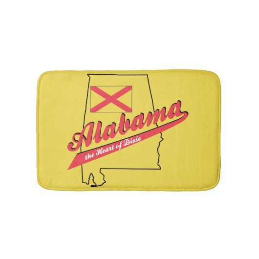 Alabama Hart van Dixie Badmat (Voorkant)