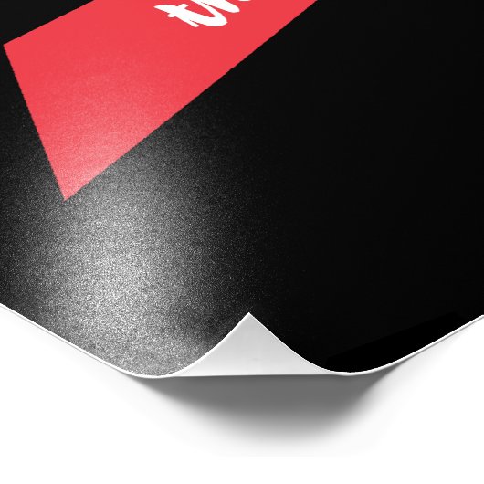 Alabama Hart van Dixie Foto Afdruk (Hoek)