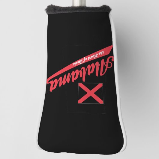 Alabama Hart van Dixie Golfheadcover (Draai 90)