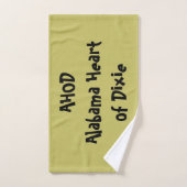 Alabama Hart van Dixie  Handdoek (Handdoek)