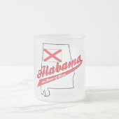 Alabama Hart van Dixie Matglas Koffiemok (Center)