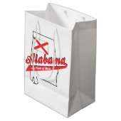 Alabama Hart van Dixie Medium Cadeauzakje (Achterkant Gekanteld)