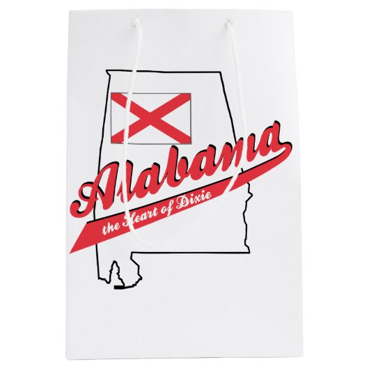 Alabama Hart van Dixie Medium Cadeauzakje (Voorkant)