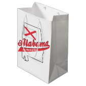 Alabama Hart van Dixie Medium Cadeauzakje (Voorkant Gekanteld)