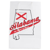 Alabama Hart van Dixie Medium Cadeauzakje (Achterkant)