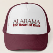 Alabama hart van Dixie petten (Voorkant)