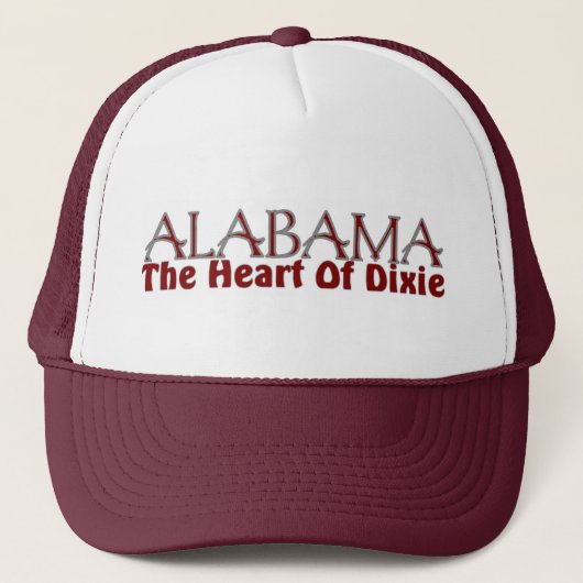 Alabama hart van Dixie petten (Voorkant)