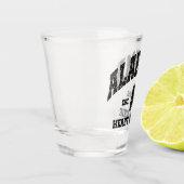 Alabama, hart van Dixie Shot Glas (Links)