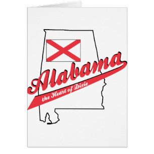 Alabama Heart of Dixie.