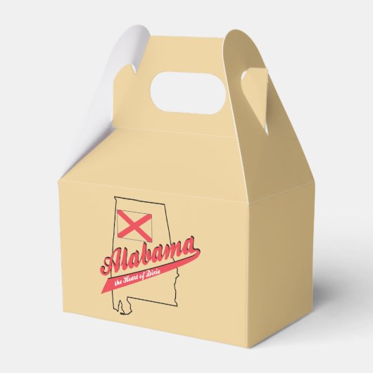 Alabama Heart van Dixie Bedankdoosjes (Voorkant Zijde)
