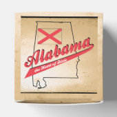 Alabama Heart van Dixie Bedankdoosjes (Bovenkant)
