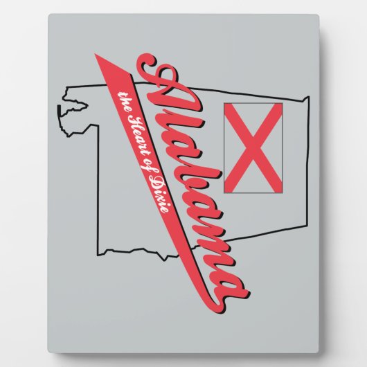 Alabama Heart van Dixie Fotoplaat (Voorkant)