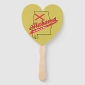 Alabama Heart van Dixie Handwaaier (Achterkant)