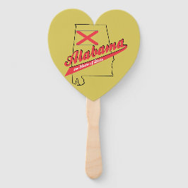 Alabama Heart van Dixie Handwaaier