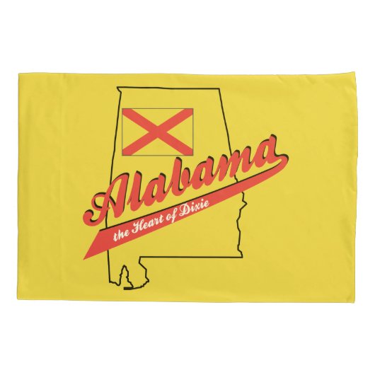 Alabama Heart van Dixie Kussensloop (Achterkant)