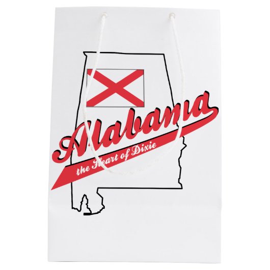 Alabama Heart van Dixie Medium Cadeauzakje (Achterkant)