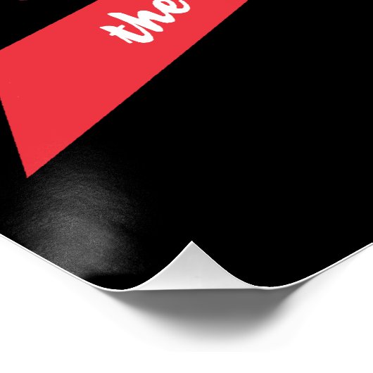 Alabama Heart van Dixie Perfect Poster (Hoek)