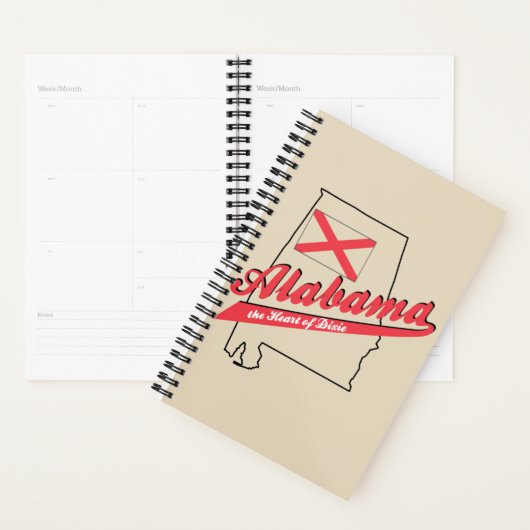 Alabama Heart van Dixie Planner (Display)