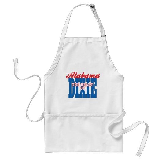 Alabama Heart van Dixie Standaard Schort (Voorkant)