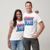 Alabama Heart van Dixie T-shirt (Unisex)