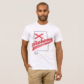 Alabama Heart van Dixie T-shirt (Voorkant volledig)