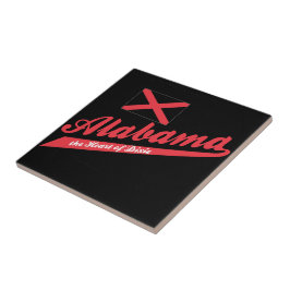 Alabama Heart van Dixie Tegeltje