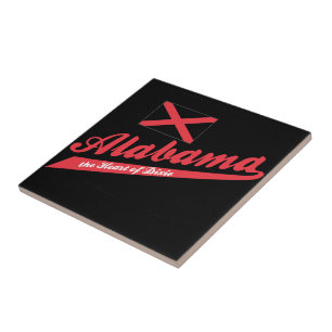 Alabama Heart van Dixie Tegeltje